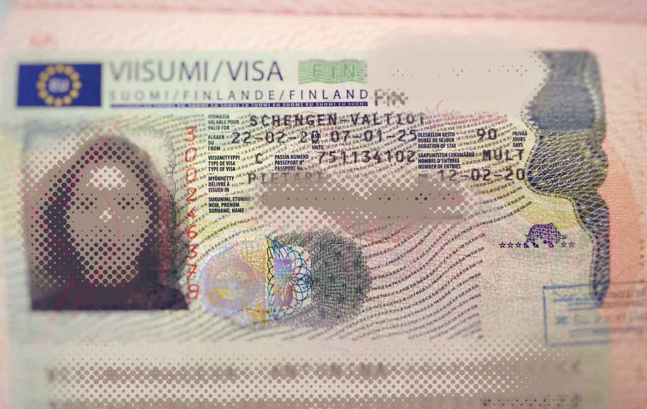 Шенгенская виза на 5 лет образец Турфирма КОЛИБРИ